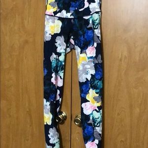 Old navy active long leggings floral